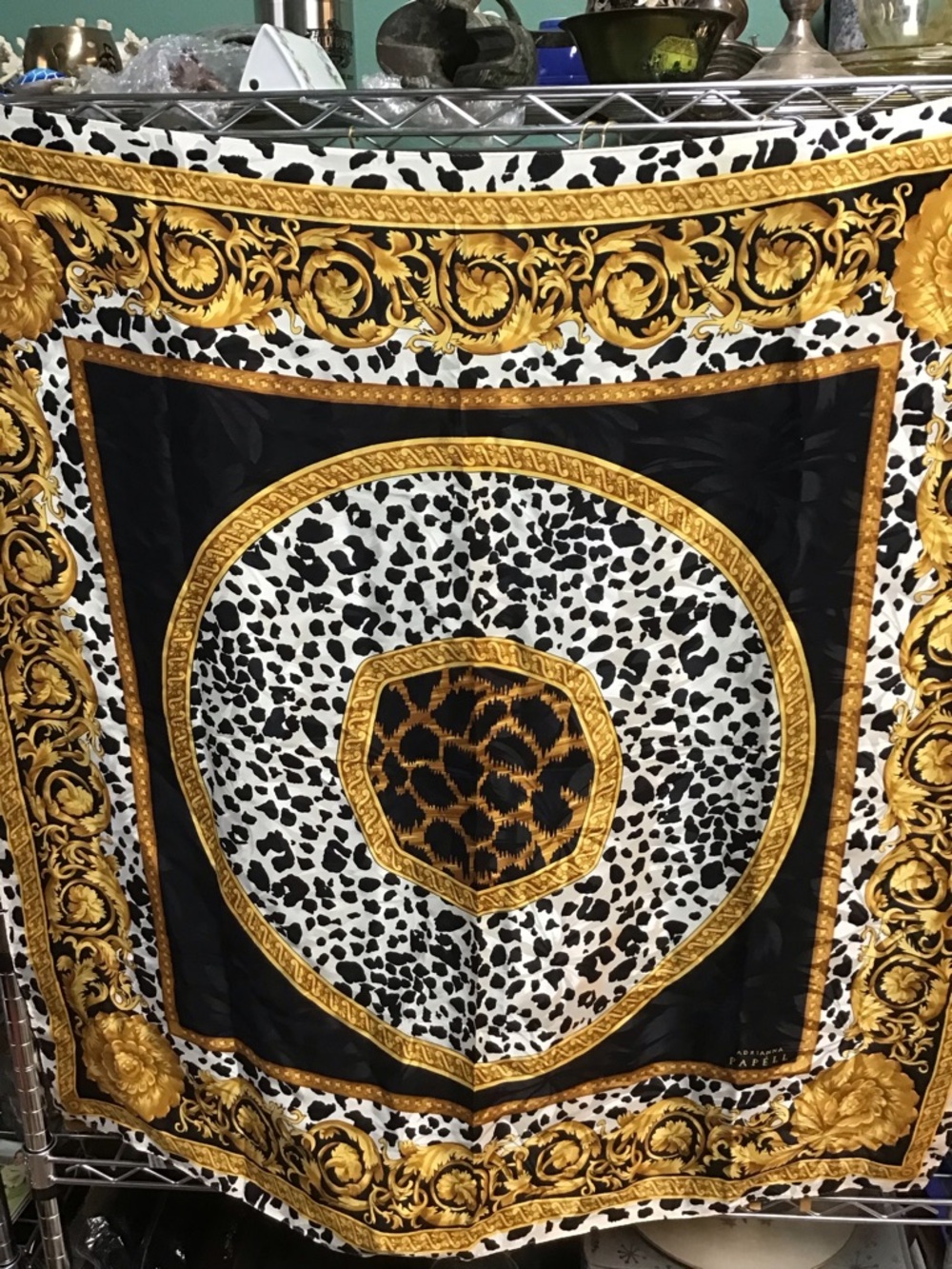 Adrianna Papell Silk Scarf